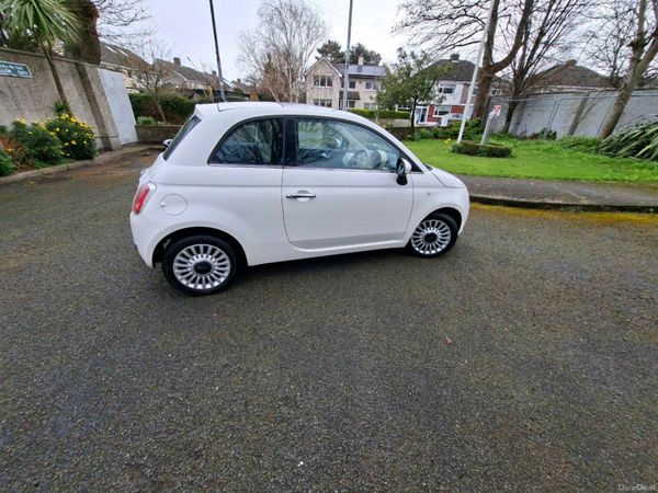 Fiat 500 Hatchback, Petrol, 2012, White