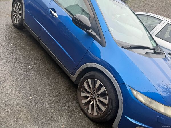 Honda Civic Hatchback, Diesel, 2008, Blue