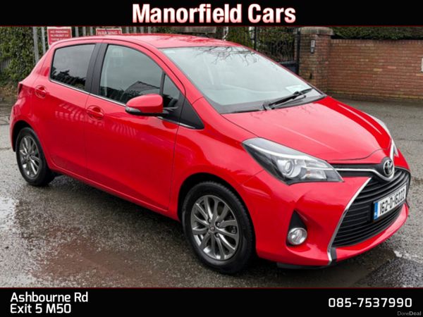 Toyota Yaris Hatchback, Petrol, 2016, Red
