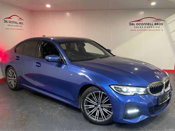 BMW 3-Series Saloon, Diesel Hybrid, 2021, Blue