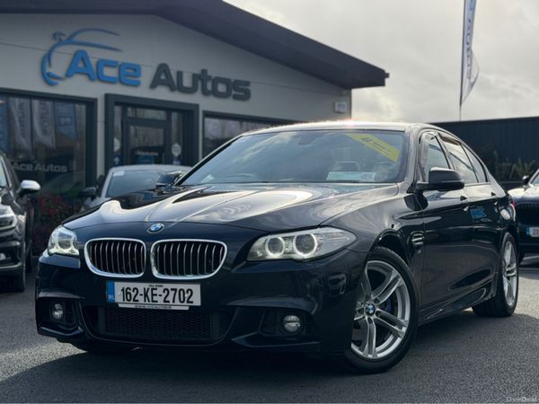 BMW 5-Series Saloon, Diesel, 2016, Black