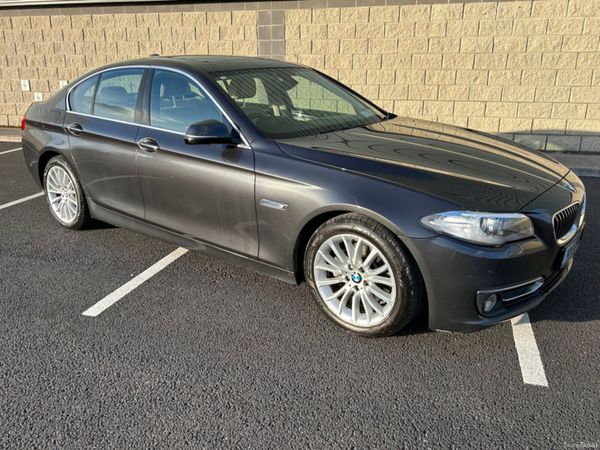 BMW 5-Series Saloon, Diesel, 2014, Grey