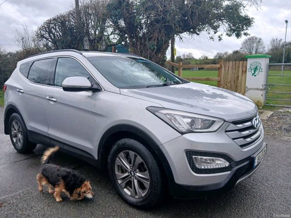 Hyundai Santa Fe SUV, Diesel, 2015, Silver