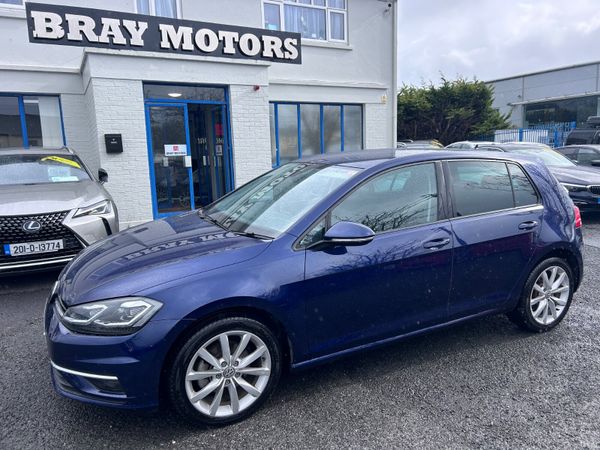Volkswagen Golf Hatchback, Petrol, 2019, Blue