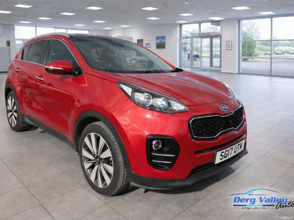 Kia Sportage SUV, Diesel, 2017, Red