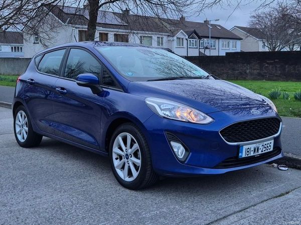Ford Fiesta Hatchback, Petrol, 2018, Blue