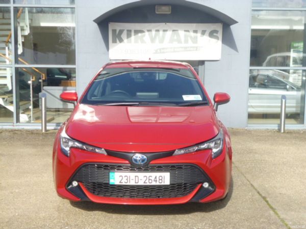 Toyota Corolla Hatchback, Petrol Hybrid, 2023, Red