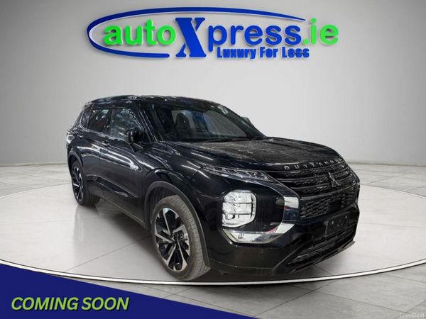 Mitsubishi Outlander SUV, Petrol Plug-in Hybrid, 2023, Black