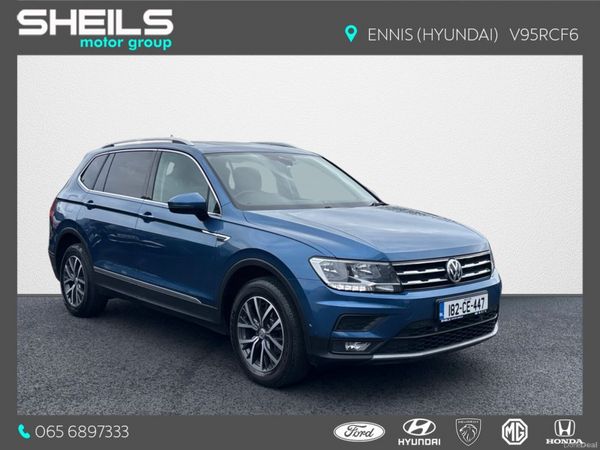 Volkswagen Tiguan SUV, Diesel, 2018, Blue
