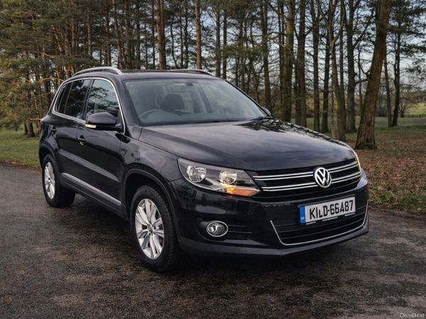Volkswagen Tiguan SUV, Diesel, 2013, Black