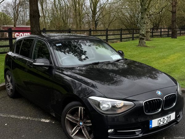 BMW 1-Series Estate/Jeep, Diesel, 2012, Black