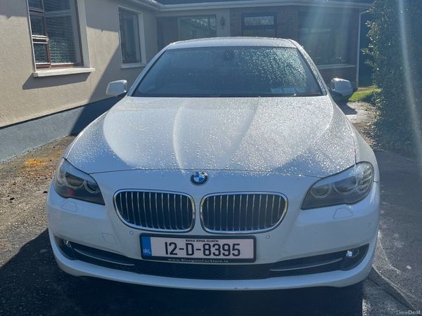 BMW 5-Series Saloon, Diesel, 2012, White
