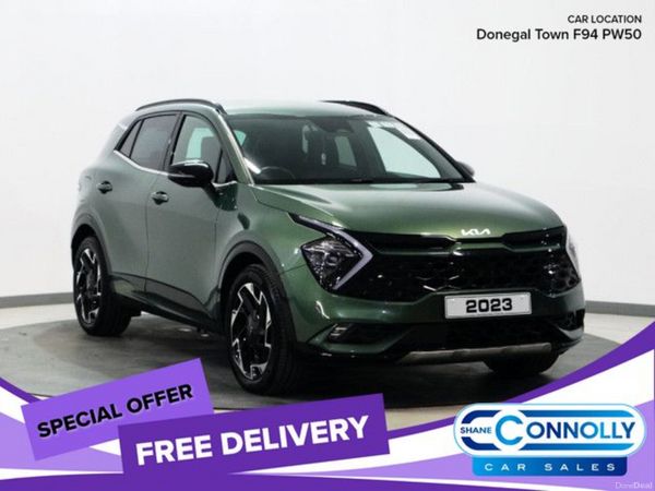 Kia Sportage SUV, Petrol Hybrid, 2023, Green