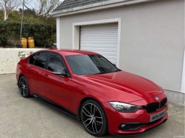 BMW 3-Series Saloon, Diesel, 2016, Red