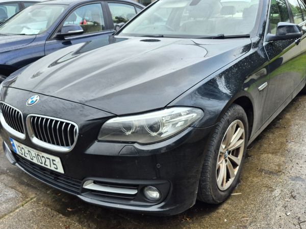 BMW 5-Series Saloon, Diesel, 2013, Black