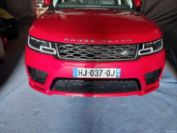 Land Rover Range Rover Sport SUV, Petrol Hybrid, 2020, Red