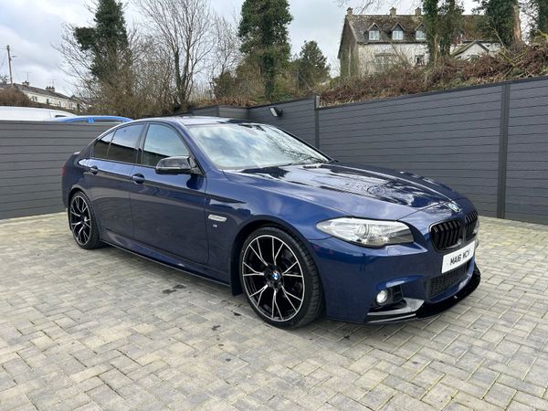 BMW 5-Series Saloon, Diesel, 2016, Blue