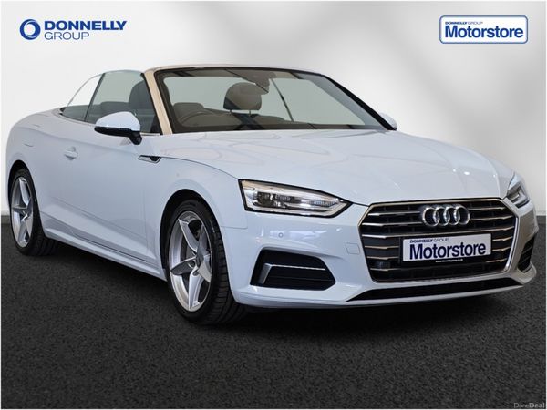 Audi A5 Convertible, Diesel, 2020, White