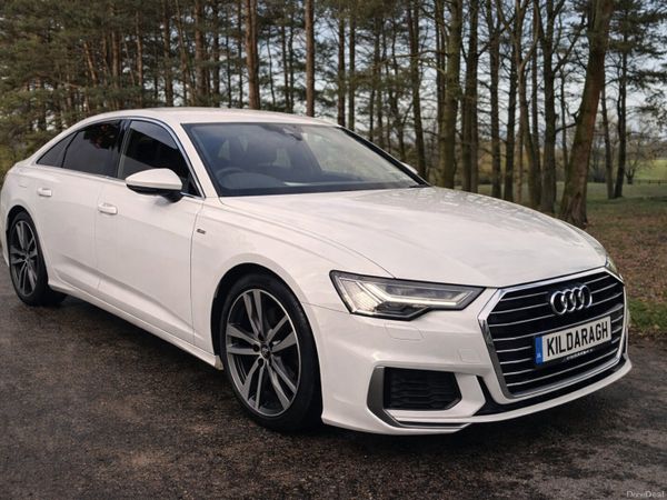 Audi A6 Saloon, Diesel, 2018, White