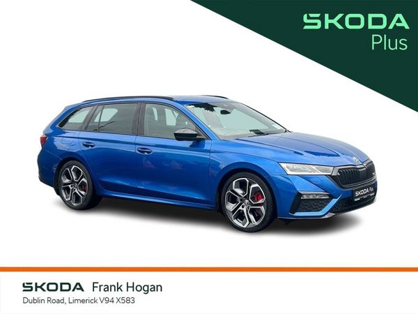 Skoda Octavia Estate, Petrol, 2023, Blue