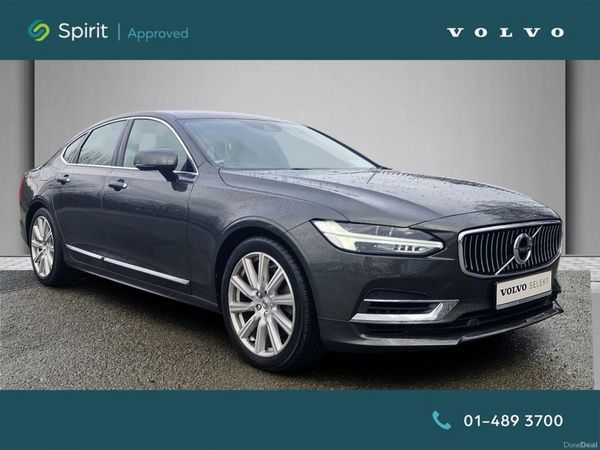Volvo S90 Saloon, Petrol Hybrid, 2020, Grey