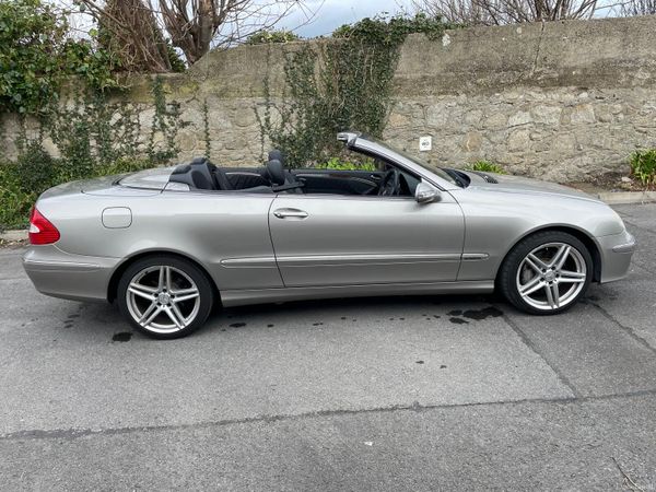 Mercedes-Benz CLK Convertible, Petrol, 2007, Silver