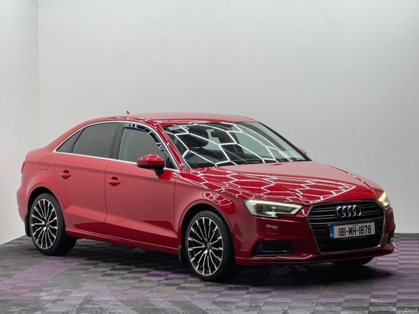 Audi A3 Saloon, Diesel, 2018, Red