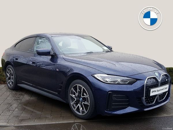 BMW i4 Saloon, Electric, 2023, Blue