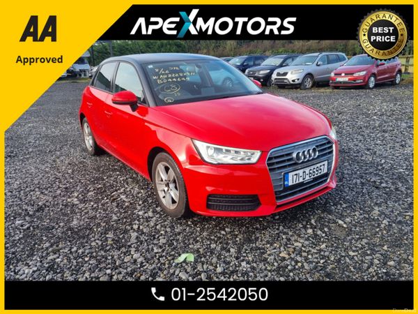 Audi A1 Hatchback, Petrol, 2017, Red