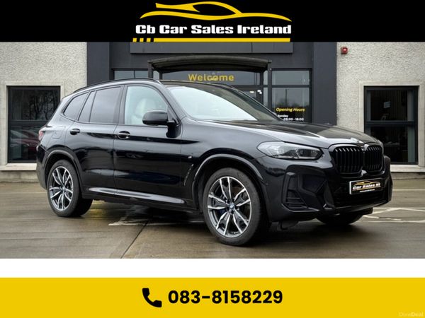 BMW X3 Estate, Diesel Hybrid, 2022, Black