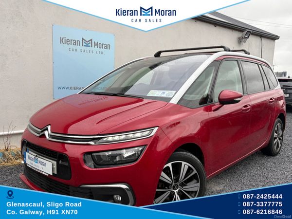 Citroen Grand C4 Picasso MPV, Diesel, 2018, Red