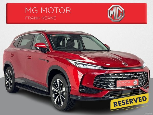 MG HS Hatchback, Petrol Hybrid, 2025, Red