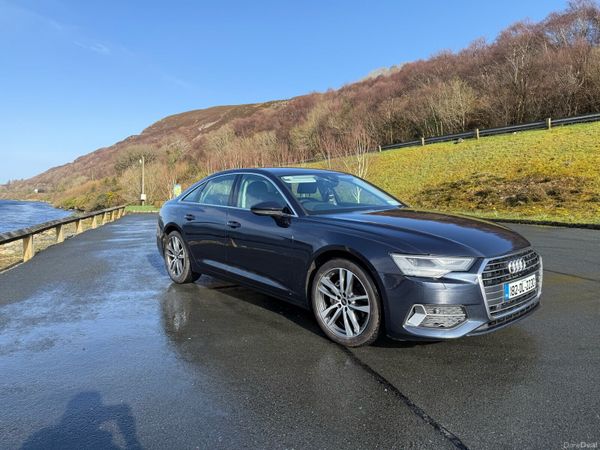 Audi A6 Saloon, Diesel, 2018, Blue