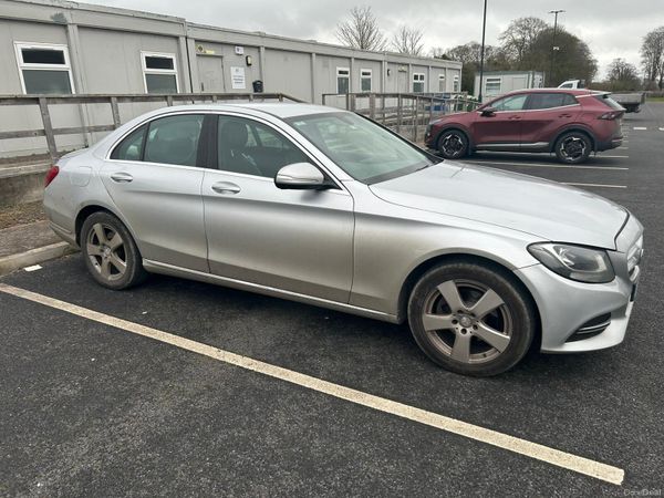 Mercedes-Benz C-Class Saloon, Diesel, 2015, Silver