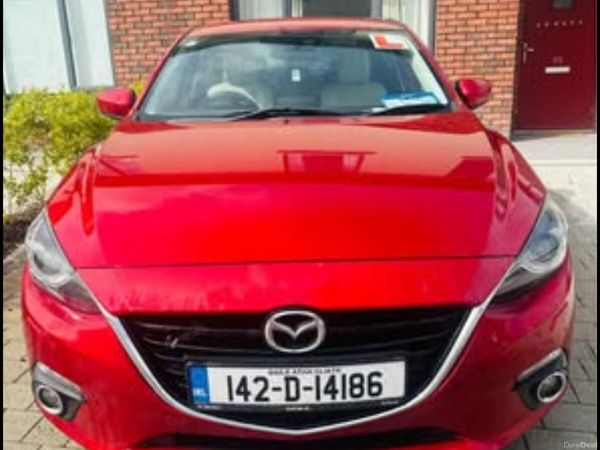 Mazda Mazda3 Saloon, Diesel, 2014, Red
