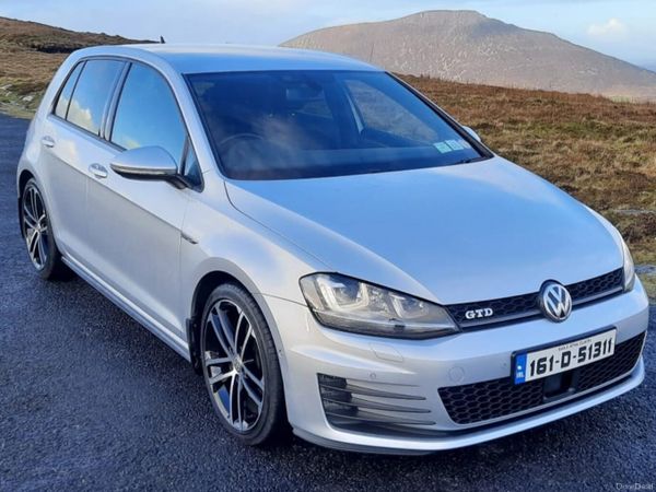 Volkswagen Golf Hatchback, Diesel, 2016, Silver