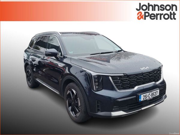 Kia Sorento SUV, Petrol Plug-in Hybrid, 2025, Blue