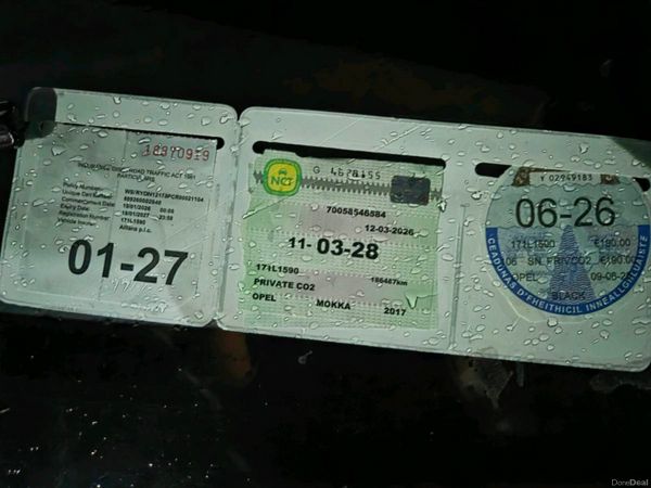 Opel Mokka SUV, Diesel, 2017, Black