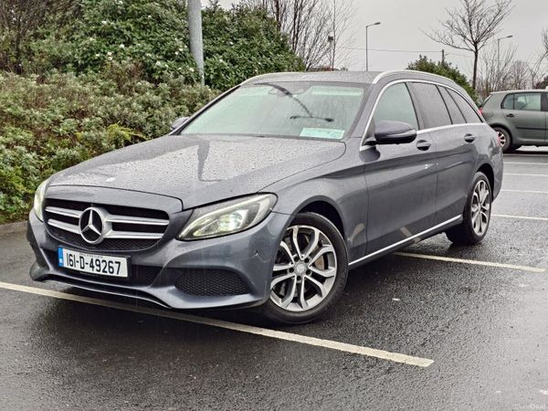 Mercedes-Benz C-Class Estate, Petrol Hybrid, 2016, Grey