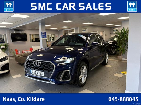 Audi Q5 SUV, Petrol Hybrid, 2023, Blue