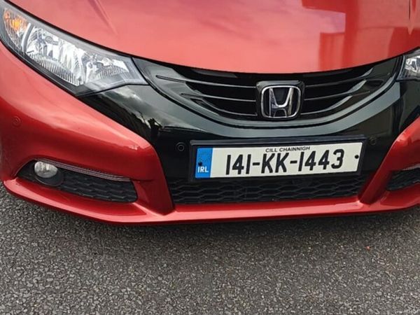Honda Civic Estate, Diesel, 2014, Red
