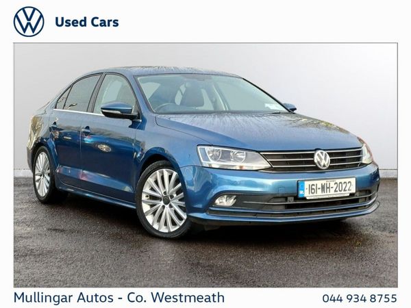 Volkswagen Jetta Saloon, Diesel, 2016, Blue