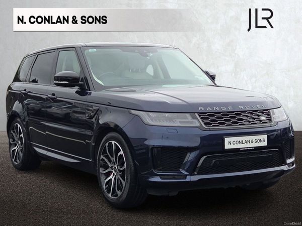 Land Rover Range Rover Sport SUV, Petrol Plug-in Hybrid, 2019, Blue