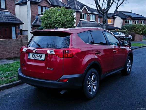 Toyota RAV4 SUV, Diesel, 2015, Red