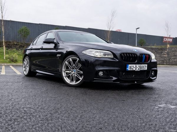 BMW 5-Series Saloon, Diesel, 2016, Black