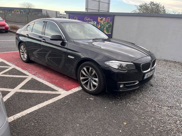 BMW 5-Series Saloon, Diesel, 2016, Black