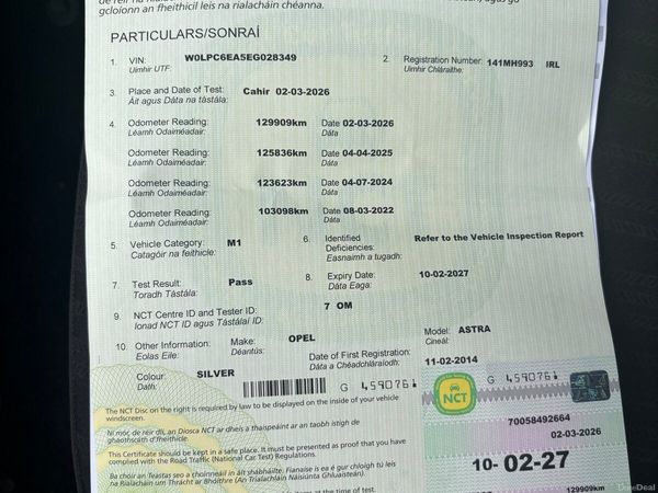 Opel Astra Hatchback, Diesel, 2014, Silver