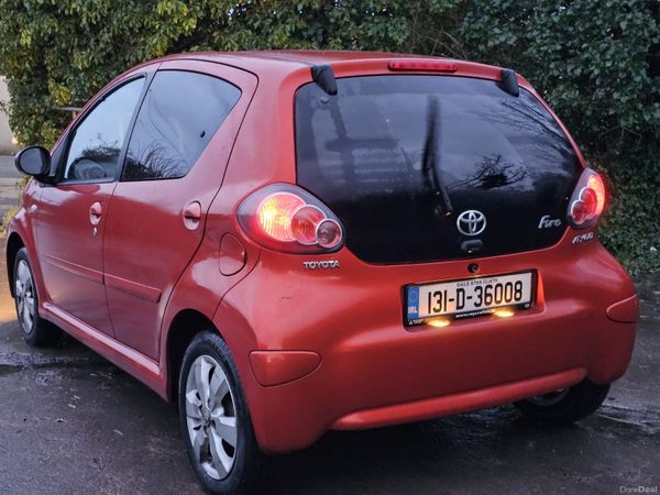 Toyota Aygo Hatchback, Petrol, 2013, Orange