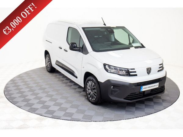 Peugeot Partner Van, Diesel, 2026, White