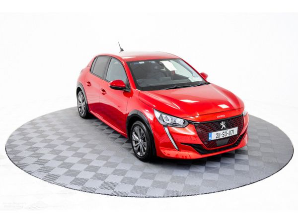 Peugeot 208 Hatchback, Electric, 2021, Red